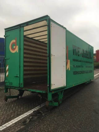 Diversen N/A - Gesloten Laadbak Renova - Groen > Afm: 690 x 250 x 256 cm obrazek 1