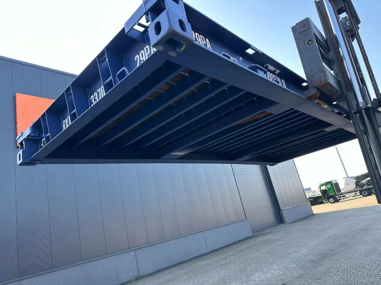 Diversen 2025 - NEW 20FT FLATRACK HARDWOODEN FLOOR / 4x available afbeelding 14