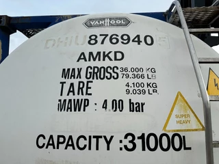 Van Hool N/A 2003 - 20FT SWAPBODY 30.900L, UN PORTABLE T11, 5Y inspection: 05-2028 immagine 26