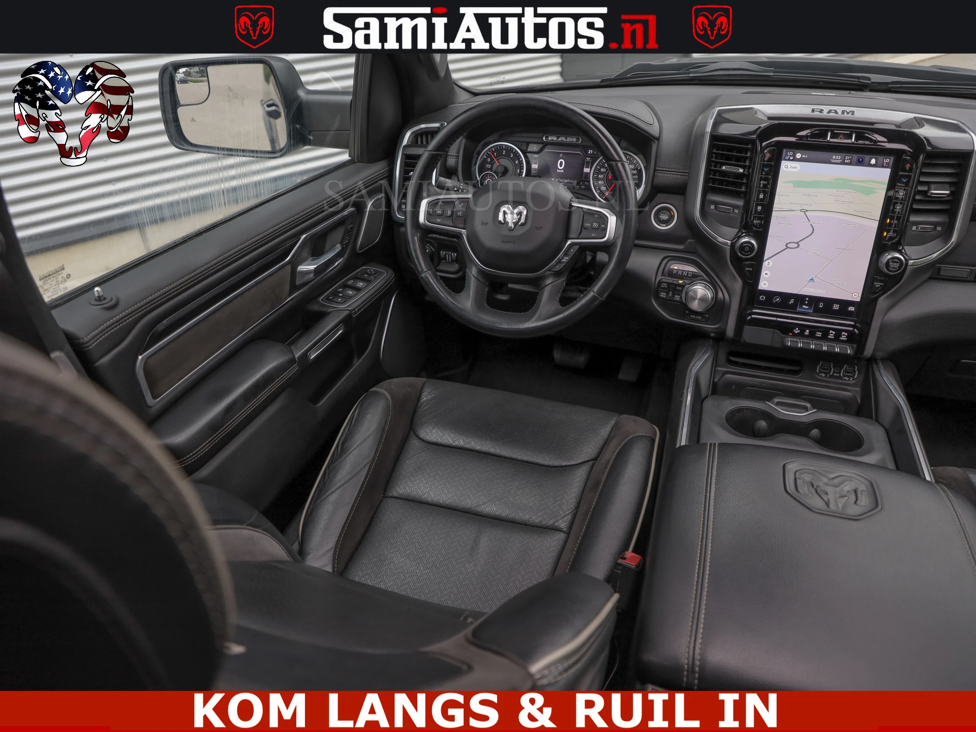 Dodge Ram Pick-Up 2023 - SPORT LARAMIE 5.7 V8 HEMI | LUCHTVERING | 2023 | PANODAK | GROOTSCHERM | DC | TOP KLEUR GRANITE | afbeelding 4