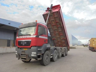 MAN TGS 2012 - 49.440 10X8 RUIZEVELD KIPPER NL TRUCK te koop