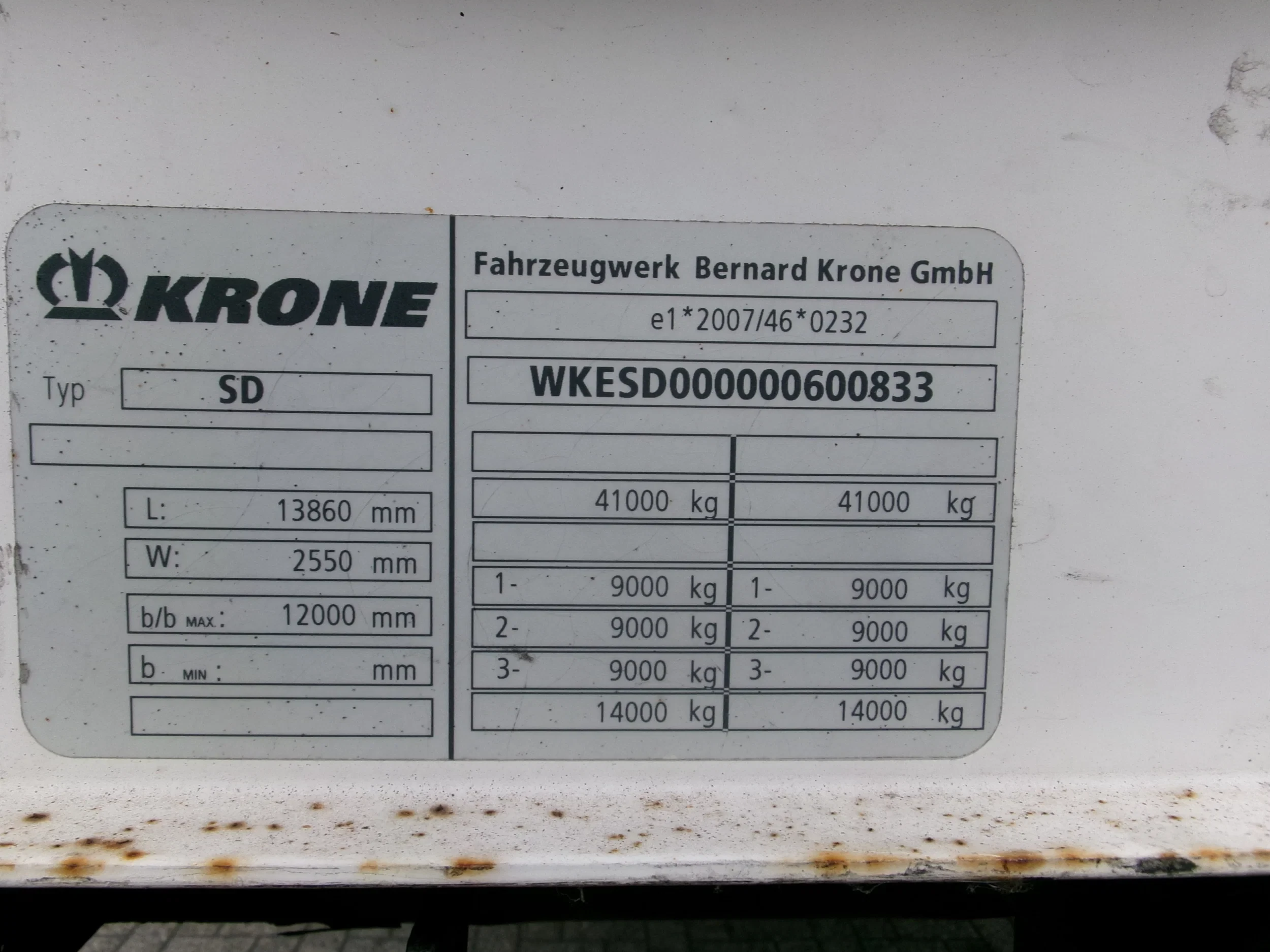 Krone NL TRAILER 2013 - SD DISCBRAKES immagine 15