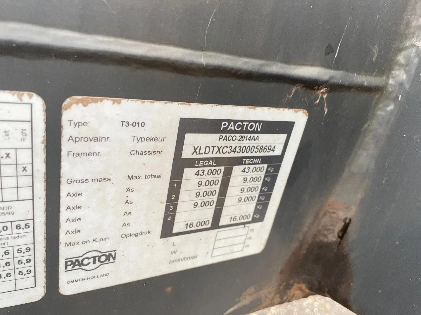 Pacton T3-010 2009 zdjęcie 11