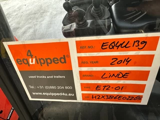 Linde N/A 2014 - E12-01 / SIDE SHIFT / DUPLEX obrazek 26
