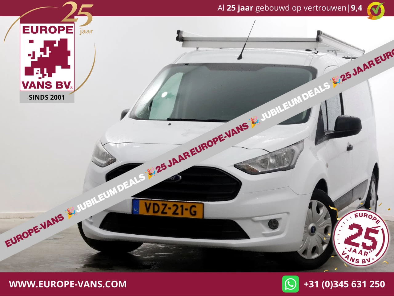 Ford Transit Connect 2020 - 1.5 EcoBlue 100pk Automaat L2 Trend Airco/Navi/Camera 01-2020 immagine 1