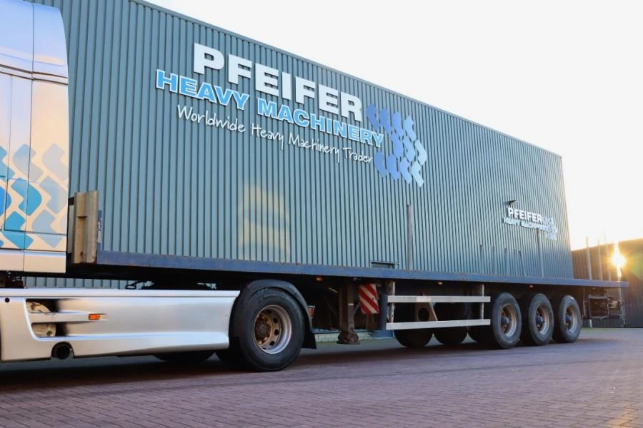 Groenewegen 2000 - DRO-12-27 3 Axle Trailer, 32t Capacity, BPW Axles afbeelding 1
