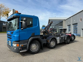 Scania P 2015 - P450 / 8X2 / HIAB 26 TON HOOK / NAVI / SMART TACHO / FULL-AIR / CLEAN TRUCK / AUTOMATIC / EURO-6 / 2015 te koop