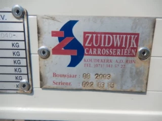 GS Meppel N/A 2003 - AI-2000 2 As Vrachtwagen Aanhangwagen Gesloten, WJ-RH-65 bild 13