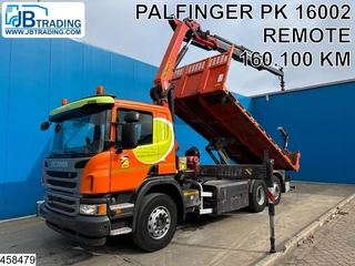 Scania P 2017 - 340 6x2, CNG, Retarder, Palfinger, Remote te koop