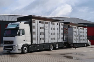 Volvo FH 2013 - 500 Complete with Trailer Menke-Janzen 2013 4 levels afbeelding 2 miniatuur