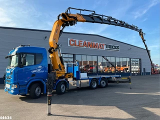 Scania R 2023 - 540 Euro 6 Effer 100 Tonmeter laadkraan + Fly-Jib Just 39.720 km! obrazek 1