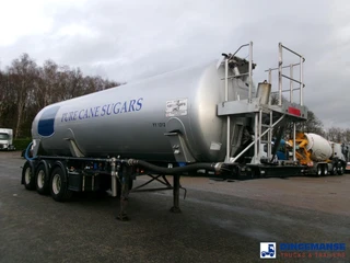 Feldbinder Powder tank alu 38 m3 (tipping) 2000 imagen 2 miniatura
