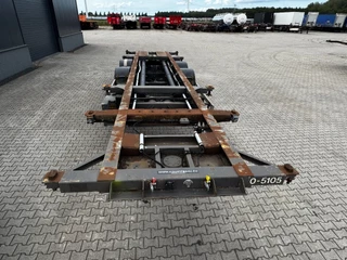 DESOT N/A 1994 - nice 20FT/30FT ADR-Chassis for SMALL PRICE,  liftaxle, 5 twistlocks arms zdjecie 6