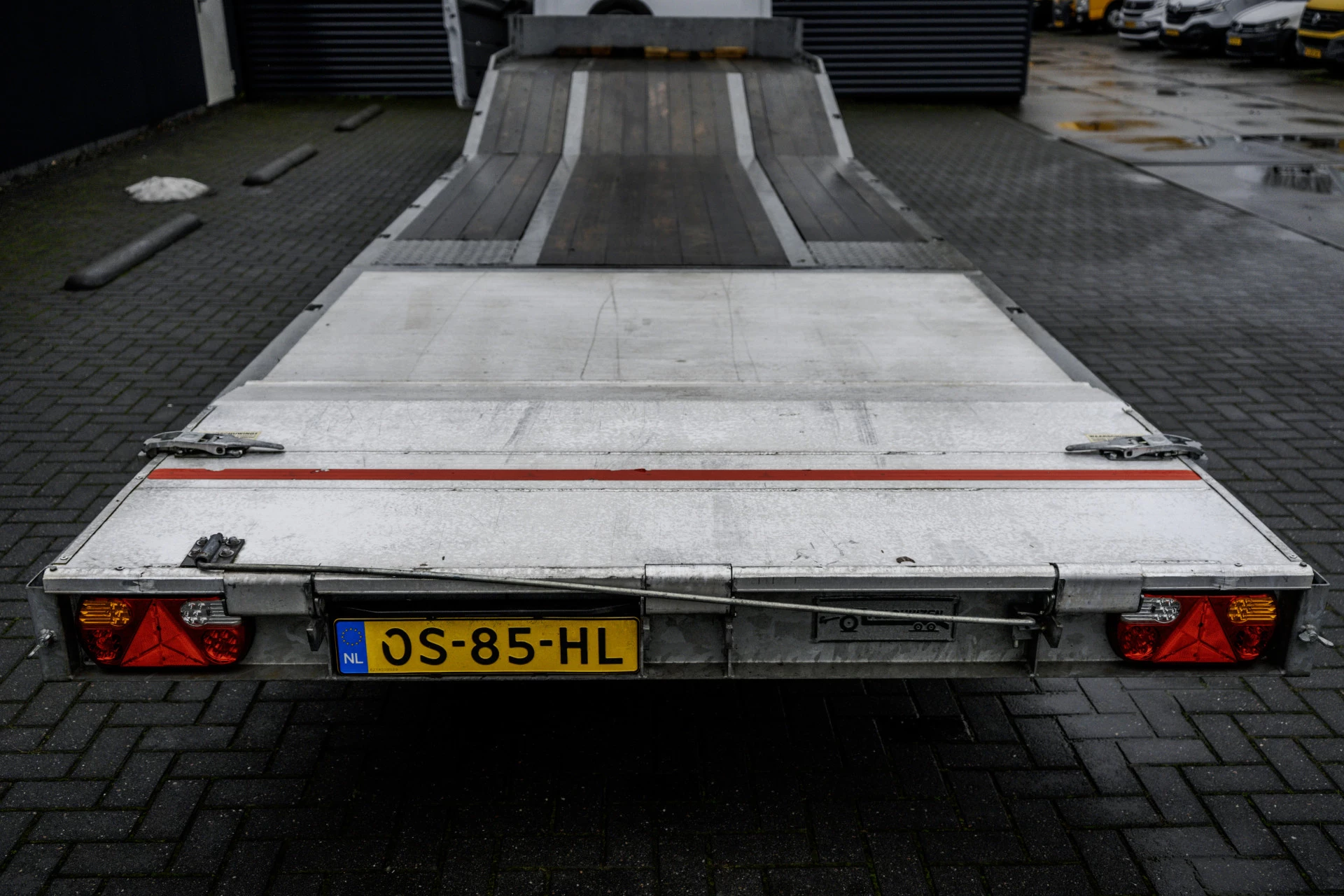 Veldhuizen P45-1 | Be Oplegger 5T | Semi knik dieplader | LV: 3230KG 2022 Bild 3