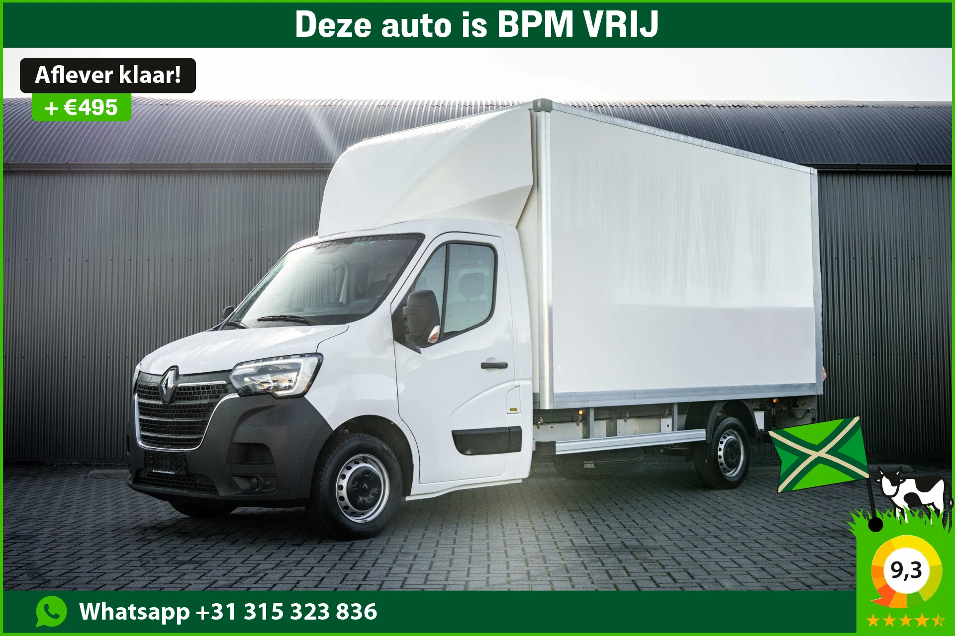 Renault Master 2024 - 2.3dCi | Bakwagen met Laadklep | LED | Carplay | Camera | Cruise image 1