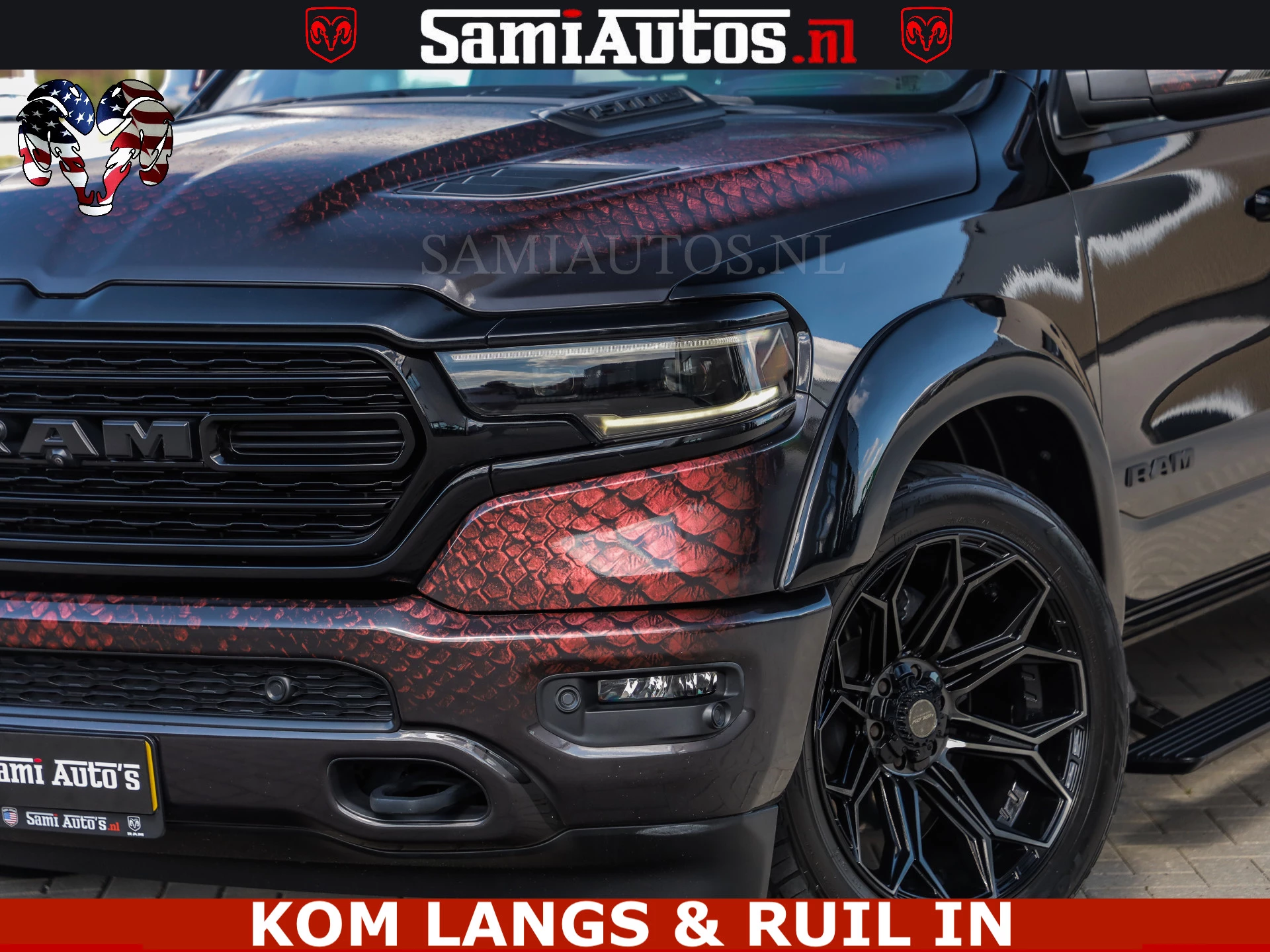 Dodge Ram Pick-Up 2023 - COBRA HULK PACK | 5.7 V8 402 PK | LIMITED EDITION | HUD | LUCHTVERING | BOM VOL | zdjęcie 5