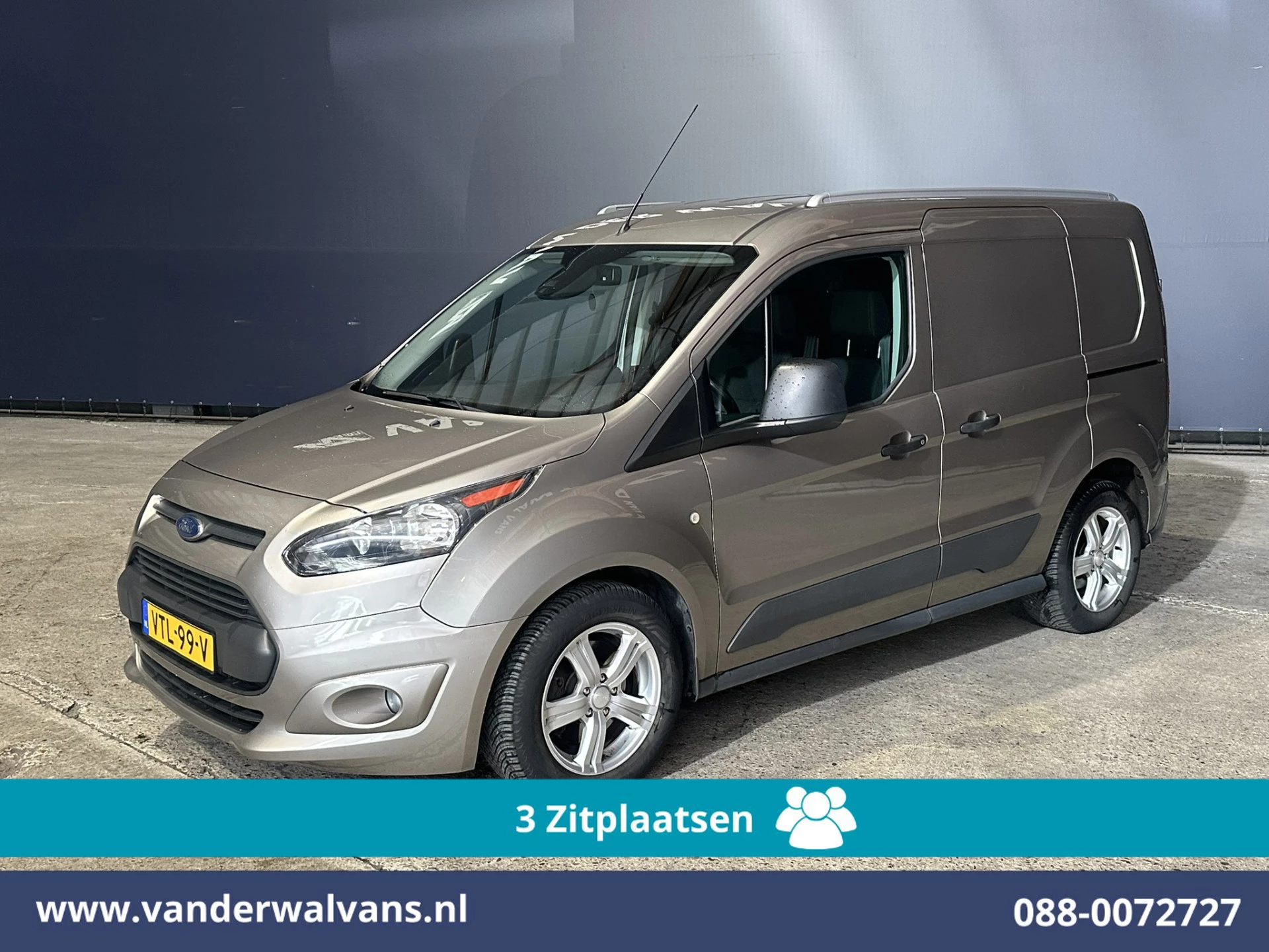 Ford Transit Connect 2016 - 1.5 TDCI L1H1 Euro6 Airco | 3-Zits | 2x Zijdeur | Trekhaak | LM Velgen | Verwarmde Voorruit obrázek 7