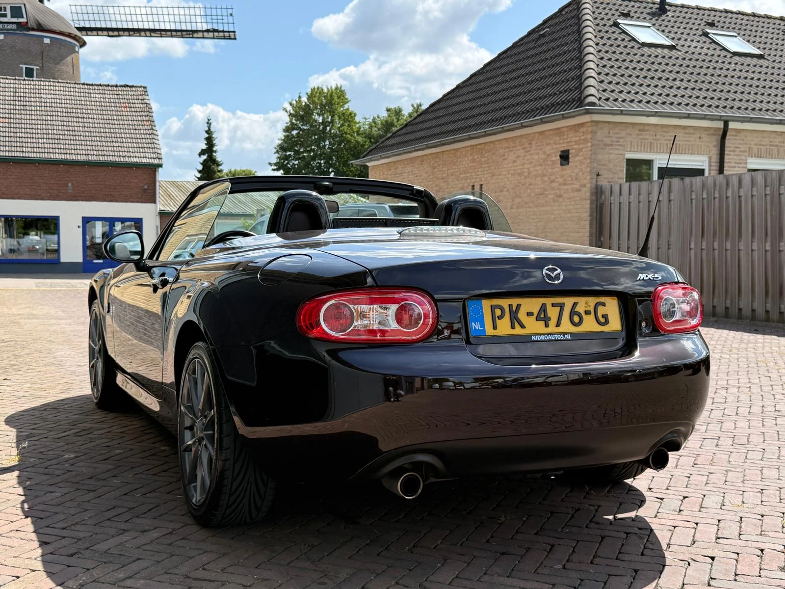Mazda MX-5 2012 - 1.8 Roadster Cabrio Hardtop Leer Stoelverwarming Lmv afbeelding 4
