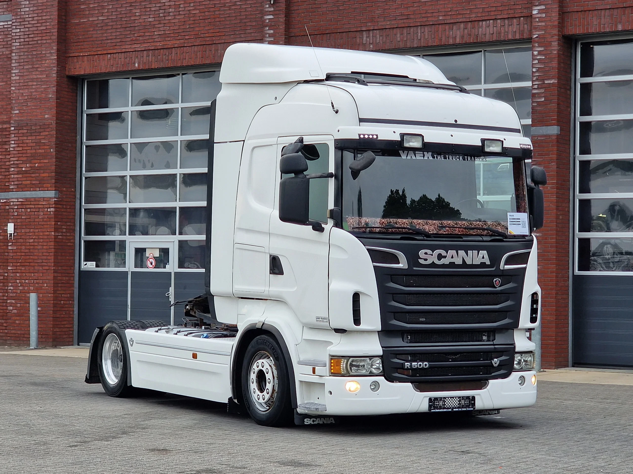 Scania R 2014 - R500 V8 Highline 4x2 - Lowdeck - Retarder - Lifting 5th wheel - Full air afbeelding 1