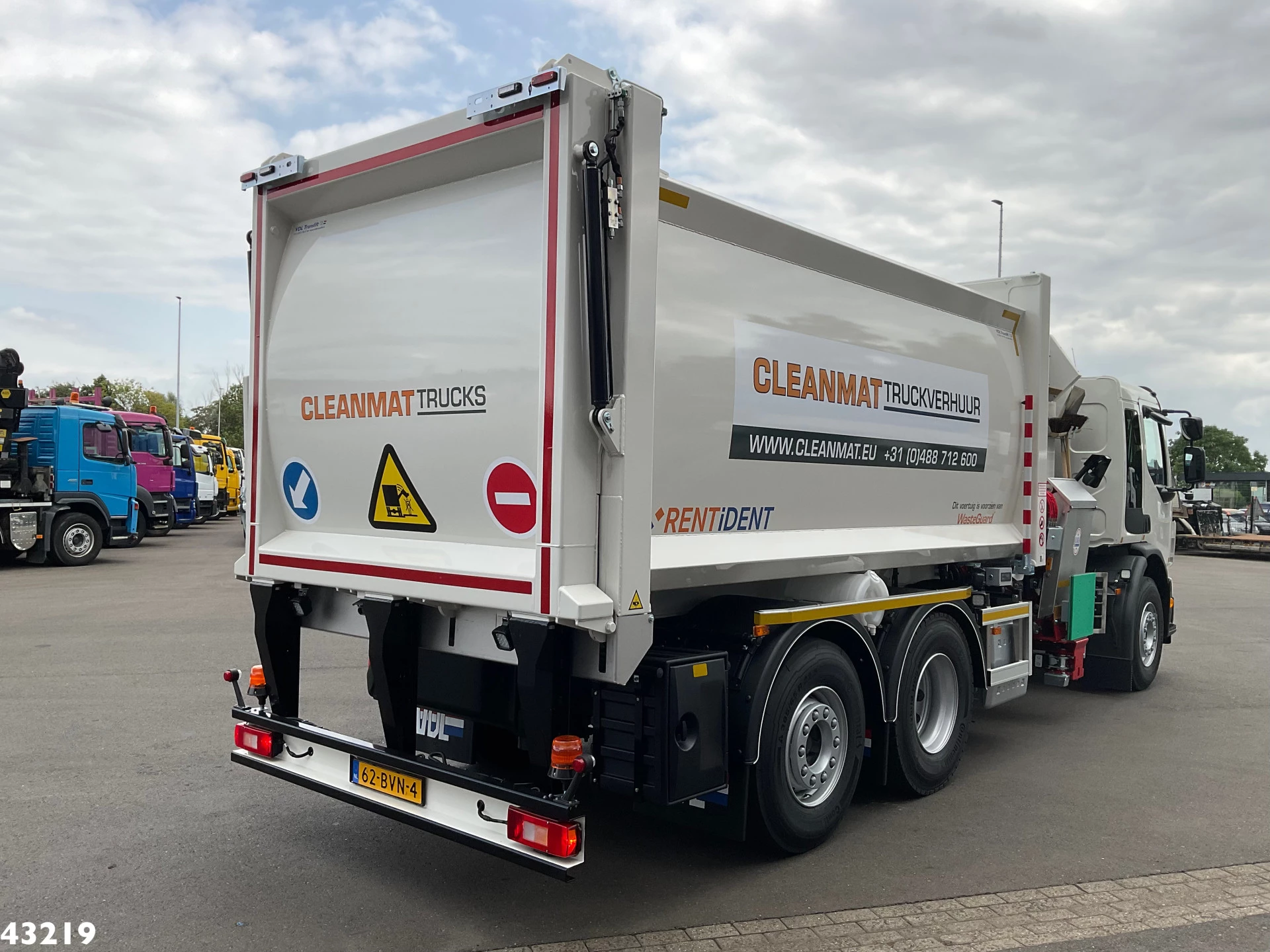 Volvo FE 350 VDL Translift zijlader met Jama Diftar! 2023 immagine 8