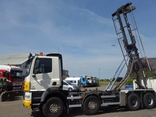 DAF CF 410 2013 - 8X4 NCH CONTAINER SYSTEEM 32 TON 90 graden silo containers obrazek 1
