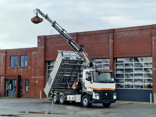 Renault C 2022 - 440 - 6x2*4 - HIAB X Pro 232 Crane - Meiler 3 seite kipper/Tipper - Retarder - Steering axle te koop