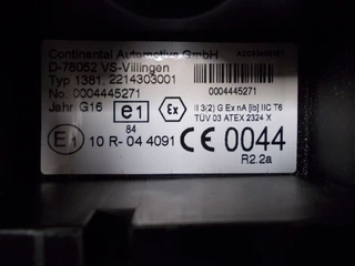 MAN - 1381.2214303001 part 0004445271 Model 2018 VDO obrázek 2 náhled