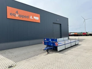 Floor N/A 2021 - zeer mooie AXD.330 3-assige aanhanger met alu zijborden, rongpotten, liftas, geschoopeerd, NL-aanhanger obrazek 44