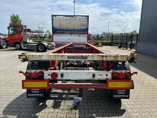 Krone N/A 2009 - 2-axle 20FT chassis / BPW + drumbrakes, / airsuspension / empty weight: 3.180kg / 2x available image 4