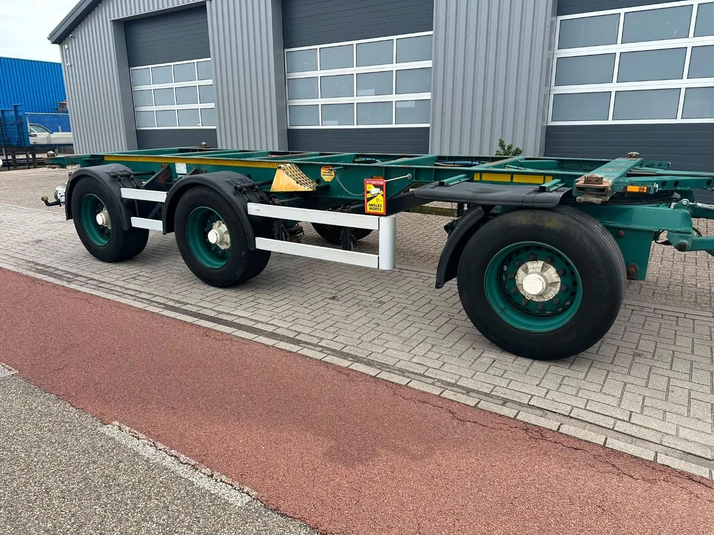 Krone AD, 20 Ft Container, Lift-Axle, Perfect !!! 2010 afbeelding 2