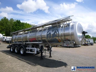 Magyar Chemical tank inox L4BH 22.5 m3 / 1 comp 2003 image 2 thumbnail