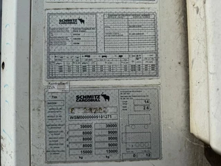 Schmitz Cargobull N/A 2012 - Schmitz Cargobull PRICES FROM €6950 TO €8950,- 40 X CARRIER 1850 MT D/E SAF AXELS image 7
