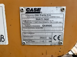Case CX250C 2011 - N/A obrazek 28