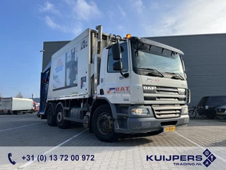 DAF CF 75 250 EEV 2013 - / Haller X2C MEKAV 20 m3 te koop