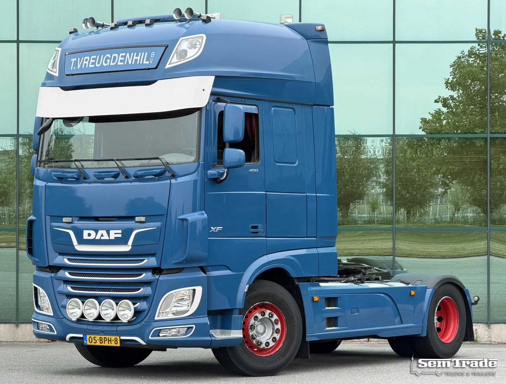 DAF XF480 2020 - FT SSC RETARDER/INTARDER 2x TANKS ONLY 520.000 KM SMART TACHO PARK COOLING TOP CONDITION HOLLAND-TRUCK afbeelding 1