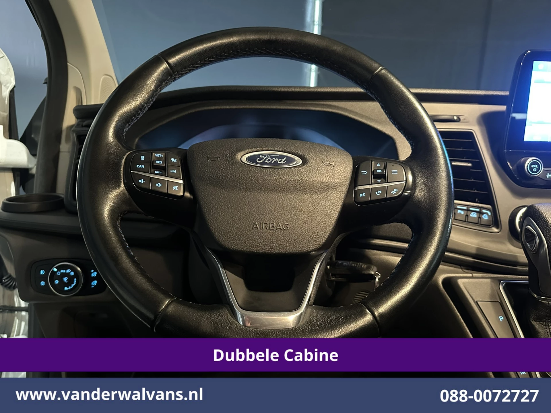 Ford Transit Custom 2020 - 2.0 TDCI 131pk Automaat L2H1 Dubbele cabine Euro6 Airco | 6-Zits | Camera | Navigatie | Apple Carplay zdjęcie 7