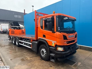 Scania P 2019 - 340 6x4, EURO 6, CNG, Hiab, Remote obrazek 4