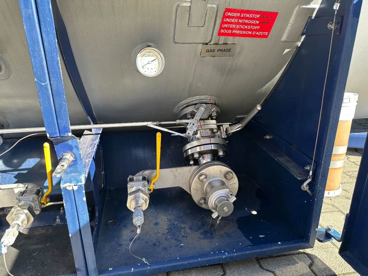 Diversen 2016 - 20FT ISO T50 Gastank / T50 / 25.000L / MAWP: 15,1 bar / 5Y- + CSC-inspection valid till 04-2028 zdjęcie 13