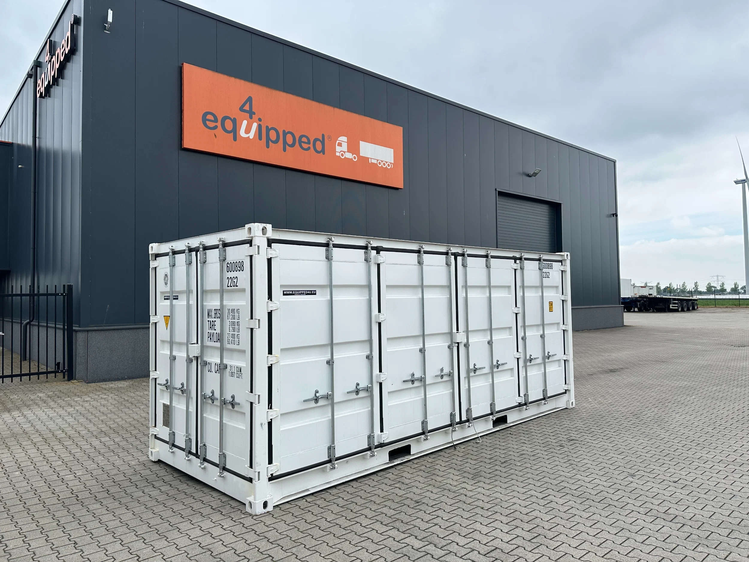 YANGZHOU 2026 - NEW (ONE-WAY) 20FT OPEN-SIDE CONTAINER afbeelding 4