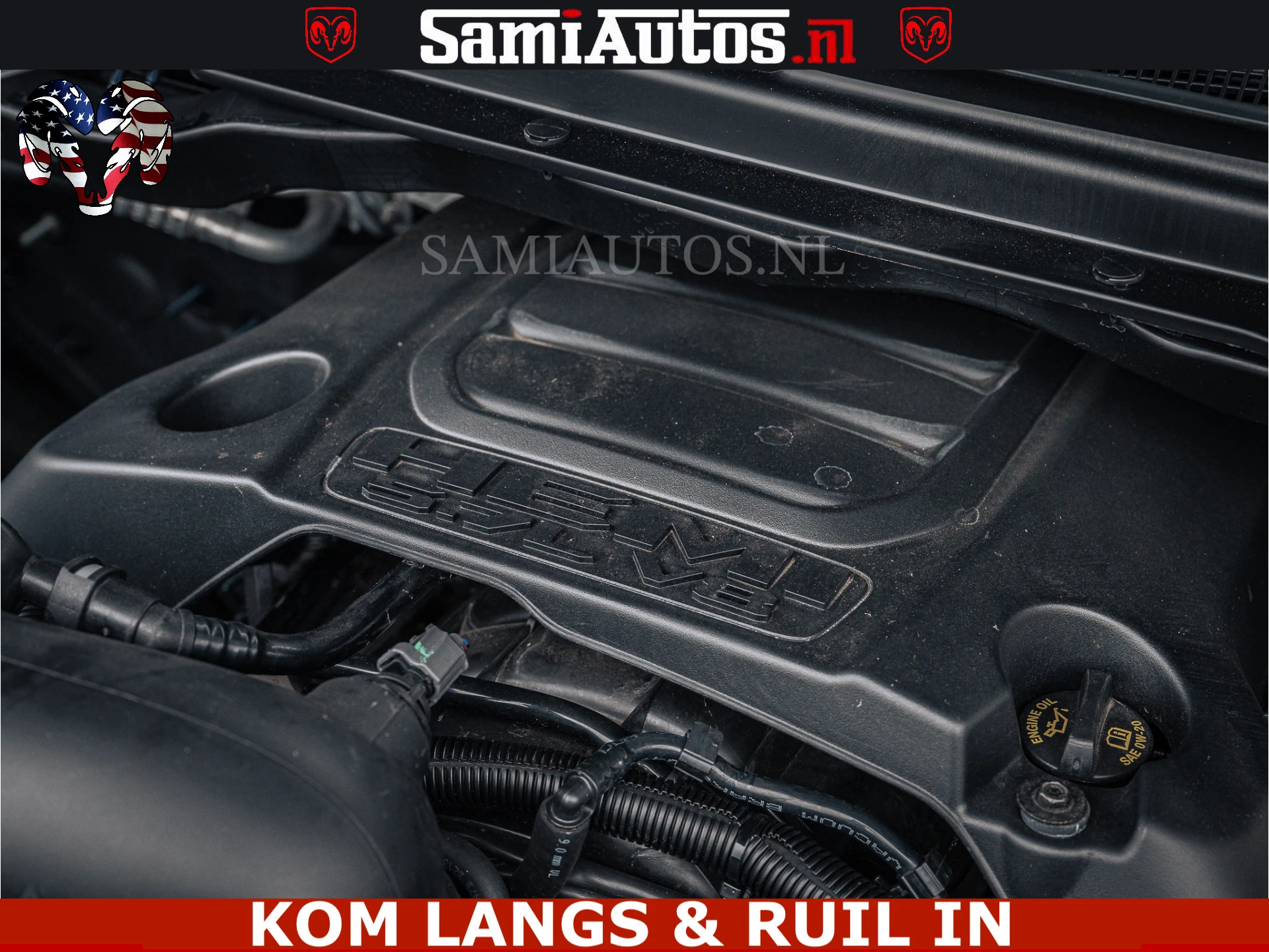 Dodge Ram Pick-Up 2024 - SPORT | 5.7 V8 4x4 HEMI | PANORAMA DAK | GROOTSCHERM 12 INCH | LPG | Patriot Blue immagine 9