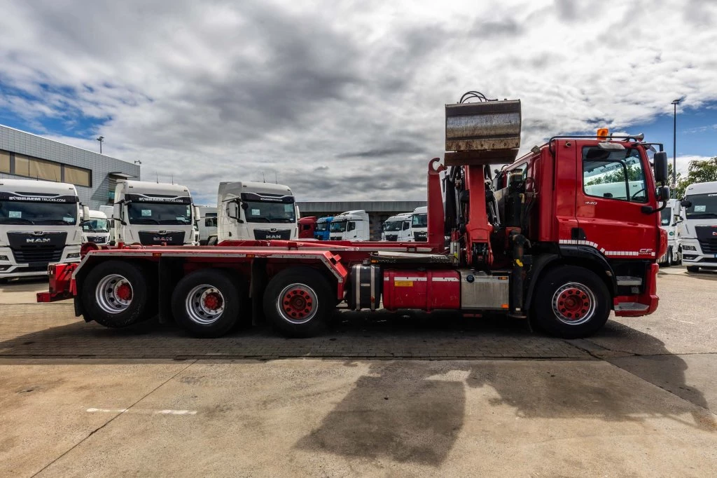 DAF CF 440 2015 - FAK-8x2 + Palfinger Epsilon Q180 Z95TR zdjęcie 6