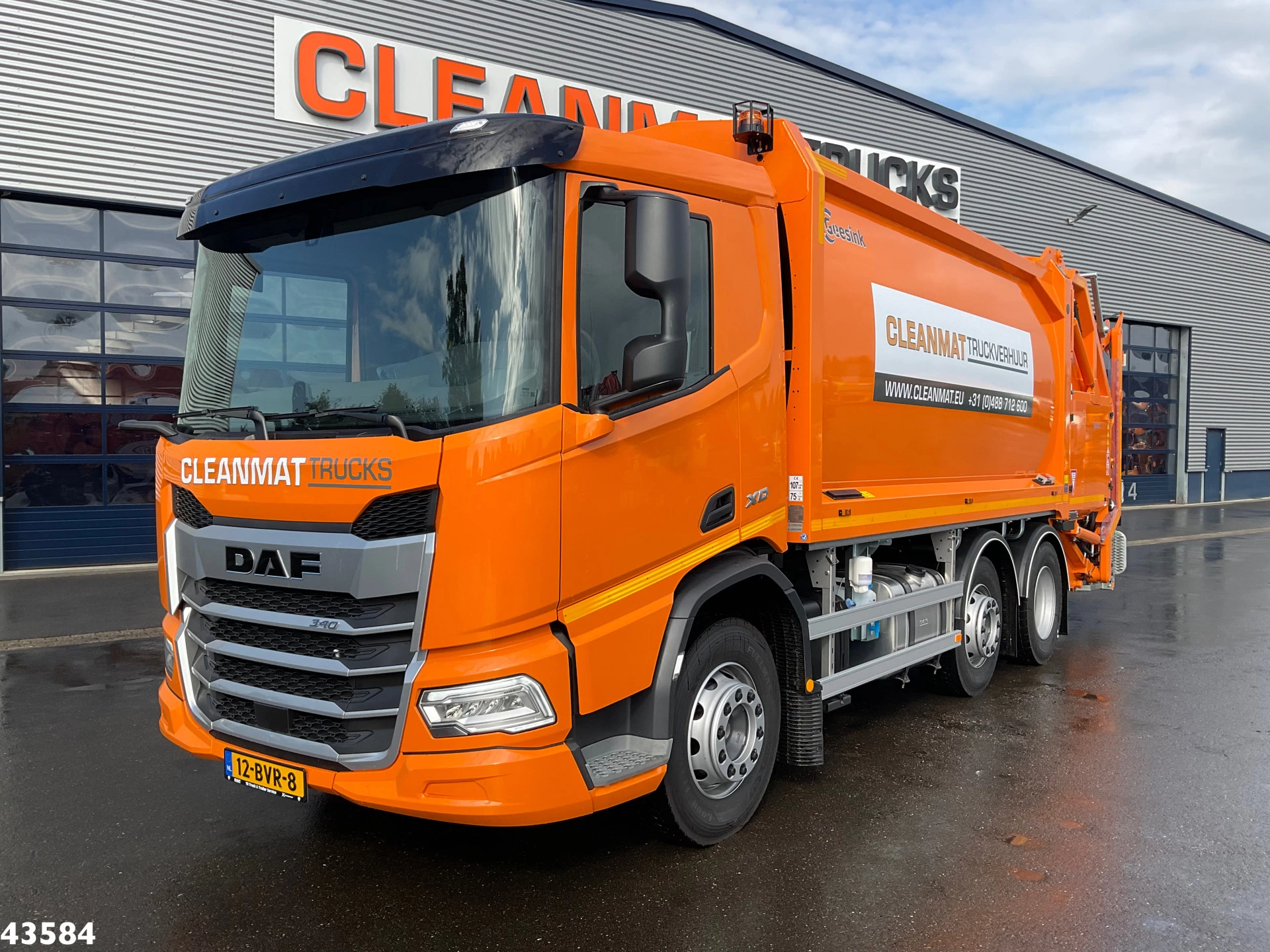 DAF FAG XD 340 Geesink 20m³ GEC Welvaarts weegsysteem 2023 obrázek 2