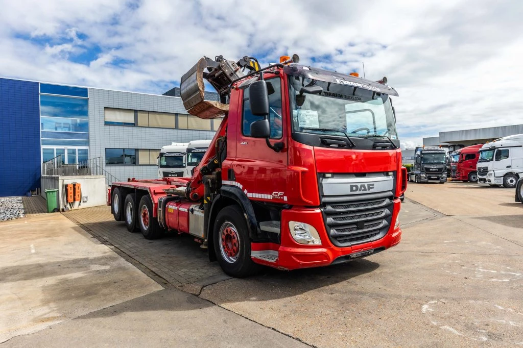DAF CF 440 2015 - FAK-8x2 + Palfinger Epsilon Q180 Z95TR zdjęcie 7