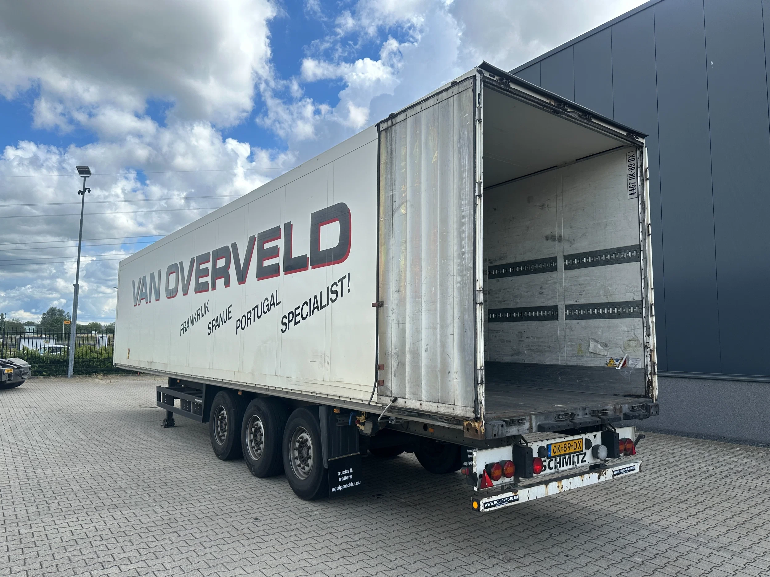 Schmitz Cargobull 2008 - SKO24 / SAF DISC / 2x LIFTAXLE / GALVANIZED / NL-TRAILER afbeelding 7