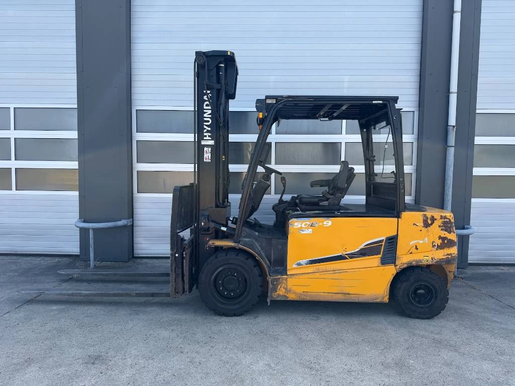 Hyundai 2020 - 5000kg elektrische heftruck forklift 5ton duplex e afbeelding 1