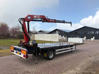 VERHAGEN MV 7000 BE 2004 - Be oplegger 8 TON met HMF kraan bild 5