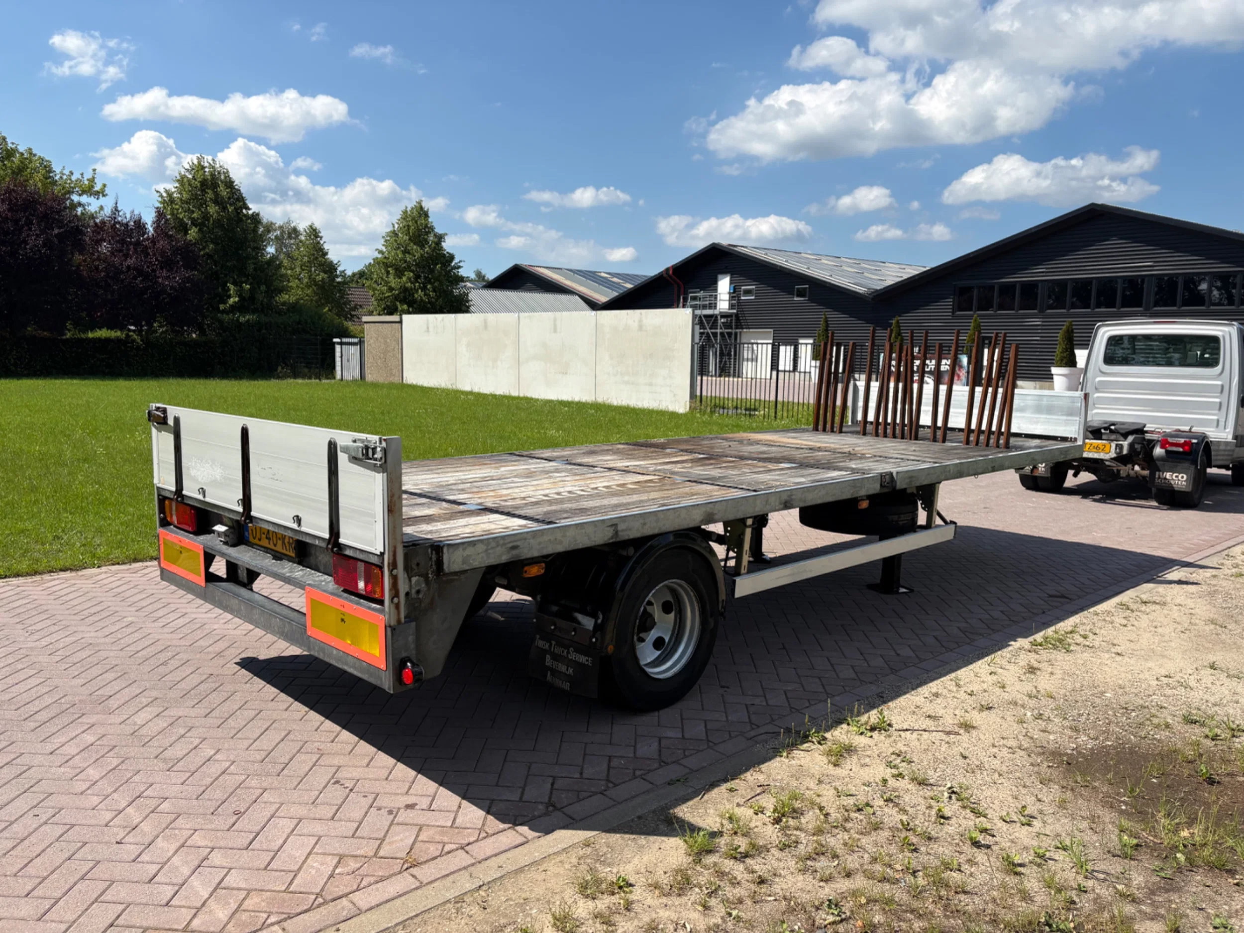 Doornwaard 2006 - platform BE oplegger 5.5 TON imagen 4
