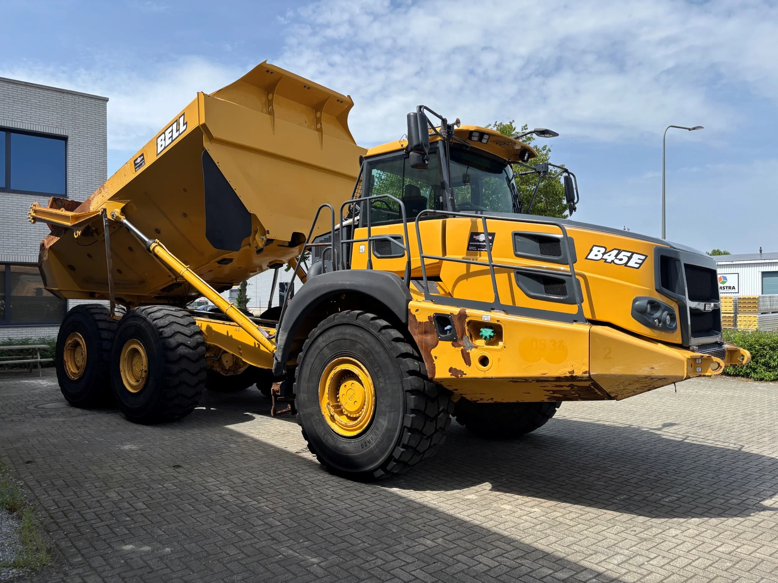 Bell 2019 - B45E dumper, 2019 year, CE, Tailgate !! afbeelding 2