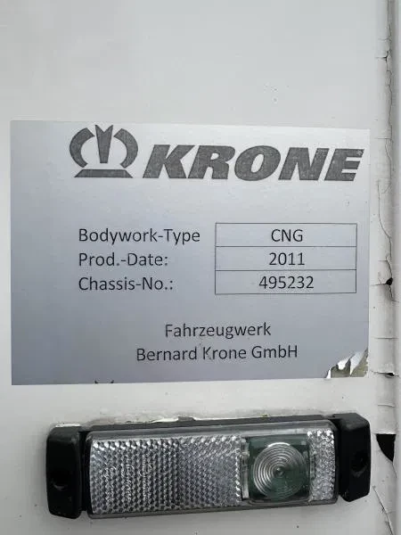 Krone Cool Liner 2011 - 2 - Achs CITYSATTEL *Lenkachse *Carrier 1300 *TÜV NEU!! image 10