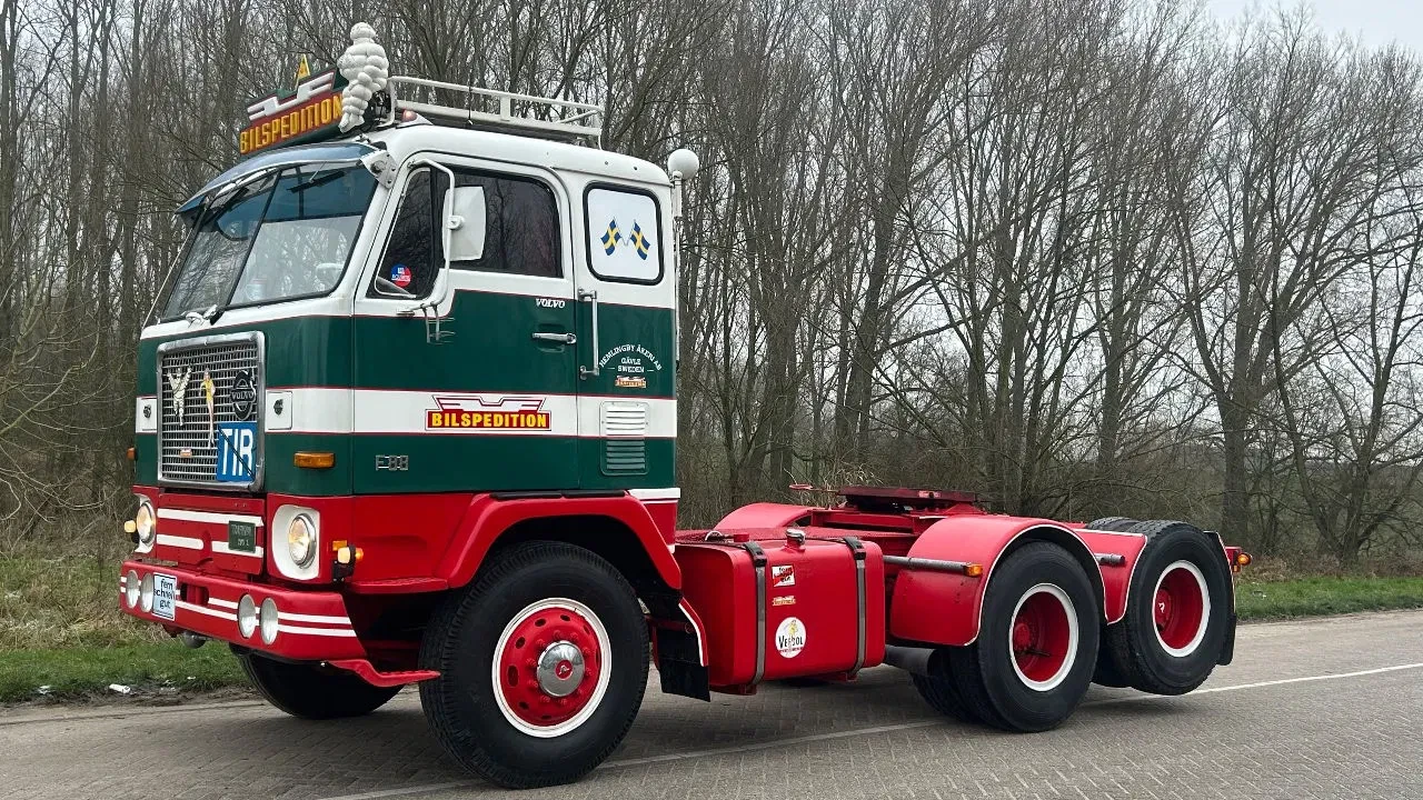 Volvo F88 1965 - 6x2 | 1965 | oldtimer | unique | wegenbelasting vrij afbeelding 1